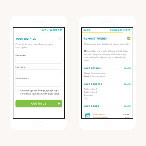 Mobile friendly steps